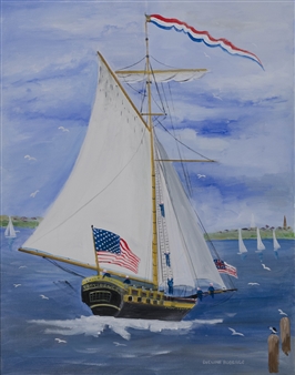 The ship Providence - Eveline Roberge