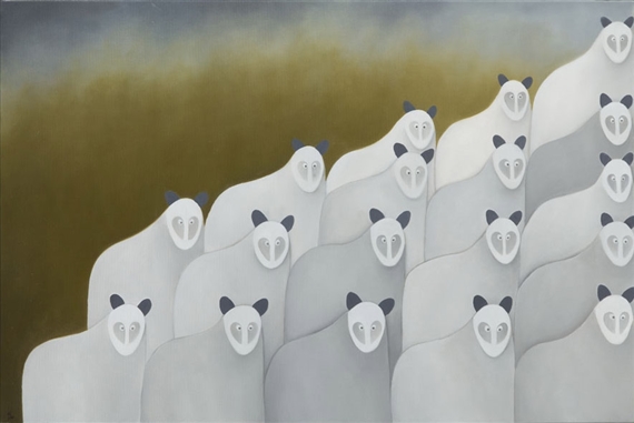 Sheep horn by Wioletta Winiarczyk, 2016