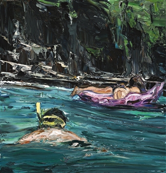 IN THE SWELL (LILO AND SNORKEL) - Nicholas Harding