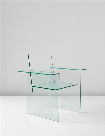 Shiro Kuramata Glass Chair Mutualart