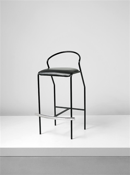 Shiro Kuramata | Bar stool, model no. R301, designed for the Lucchino ...