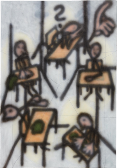 The working-process out of focus by Jana Euler, 2012