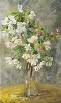 Flowers in a Vase - Berta Liebscherová-Havlíčková