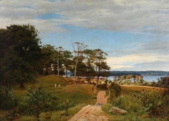 A landscape near Fredensborg, Sjælland - Peter Christian Thamsen Skovgaard