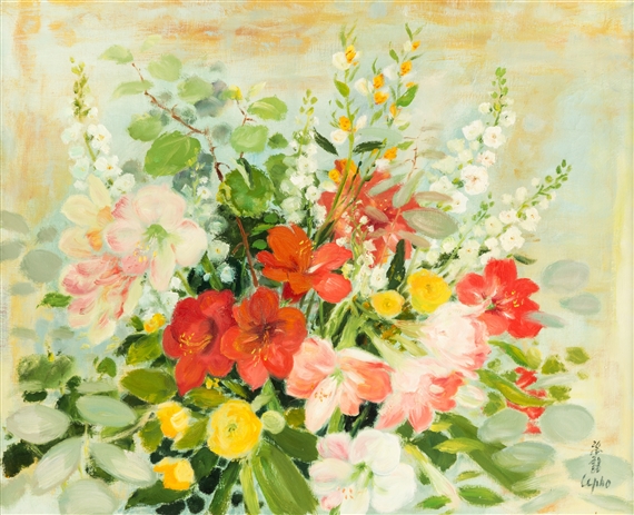 The Spring Bouquet by Lê Phổ