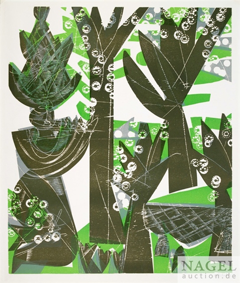 Im Gegenlicht by HAP  Grieshaber, 1963