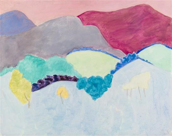 Hills and Fields by Sally Avery, 1988
