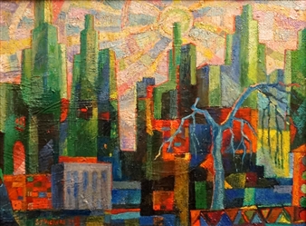 New York Skyline - Squire Joseph Vickers