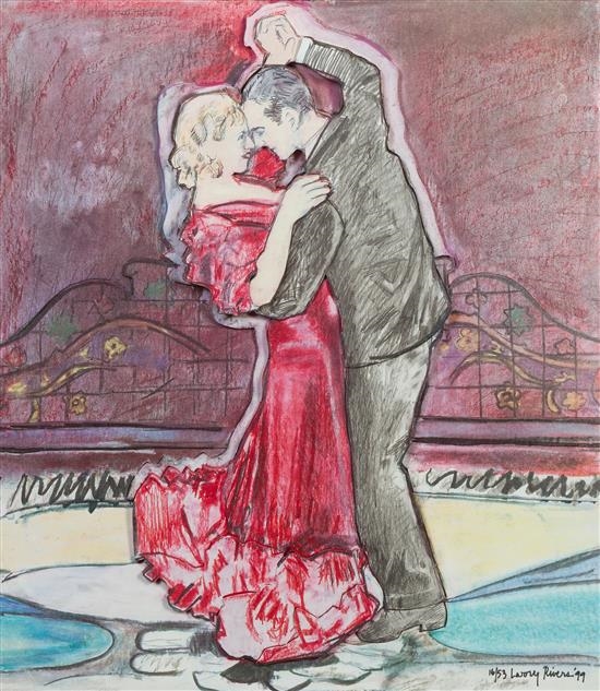 Larry Rivers | Fred and Ginger | MutualArt