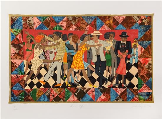 Groovin High by Faith Ringgold, 1996