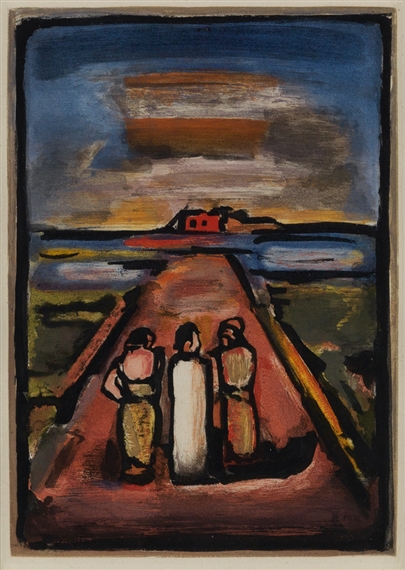 Georges Rouault | Les Disciples (1936) | MutualArt