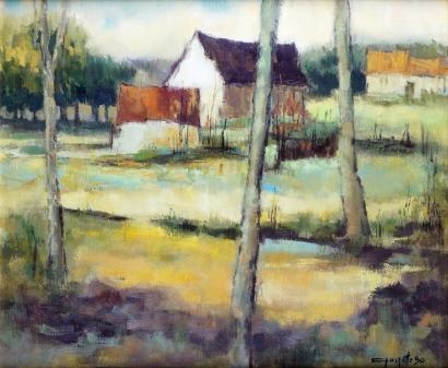 LA FERME by Jean-Claude Quinette, 1990