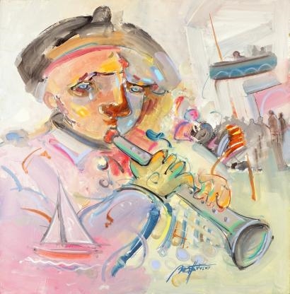 LE MUSICIEN by Mathieu Matevski