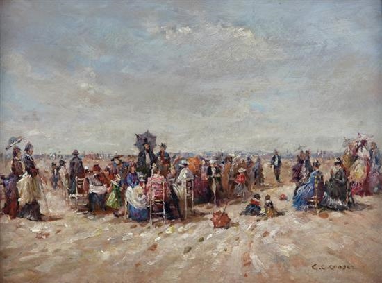 Day at the Beach by Colin Campbell Cooper