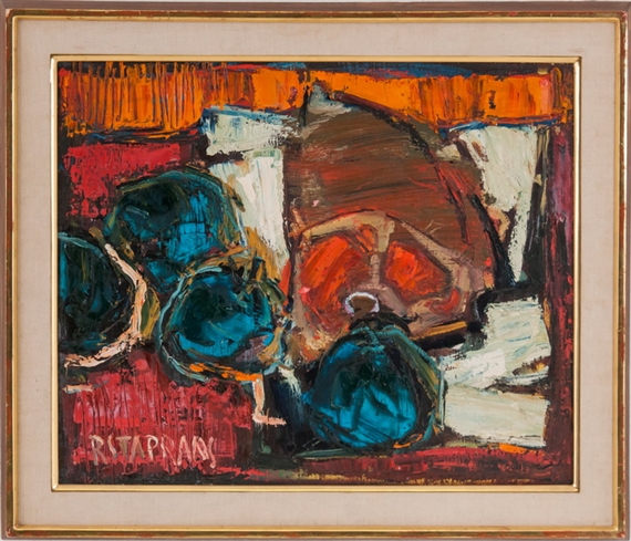 HAM & BLUE APPLES by Raimonds Staprans, circa 1958