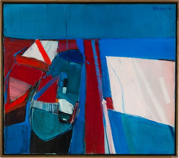 WINDY WEATHER BOATS by Raimonds Staprans, circa 1970