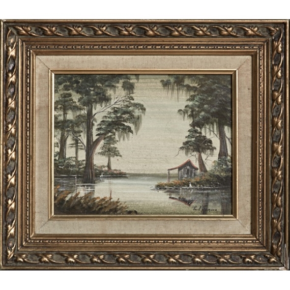 Louisiana Swamp Scene - Paul Samson