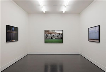 Yannis Bournias, Igor Eškinja and Berndnaut Smilde at SPAZIO22, Milan