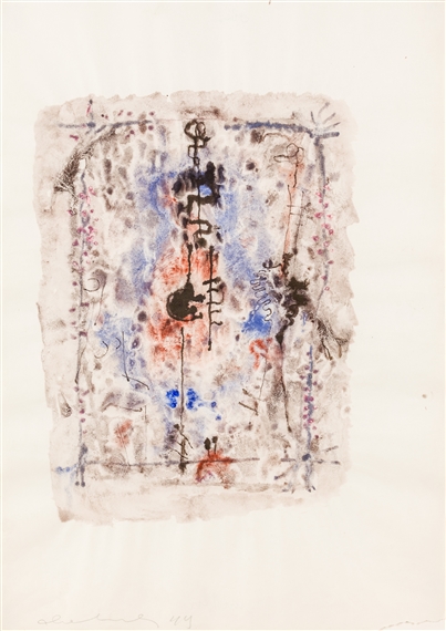 Untitled by Oswald Oberhuber, 1949