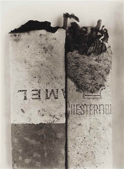 Cigarette, #37, New York by Irving Penn, 1972, printed 1975