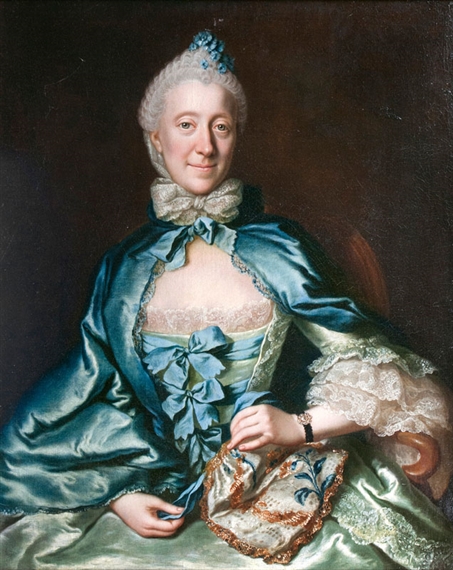 Christiana Von Schlabrendorf by Anna Rosina de Gasc