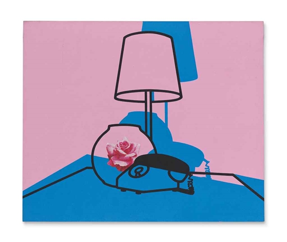 Still Life: Mother's Day by Patrick Caulfield, 1975