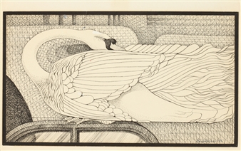 3 WORKS: ILLUSTRATIONS FROM "PRIVATE EYE" BY CHRISTOPHER LOGUE - Bert Kitchen