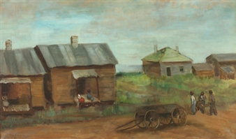 SOUTHERN SCENE - Elise W. Bacharach