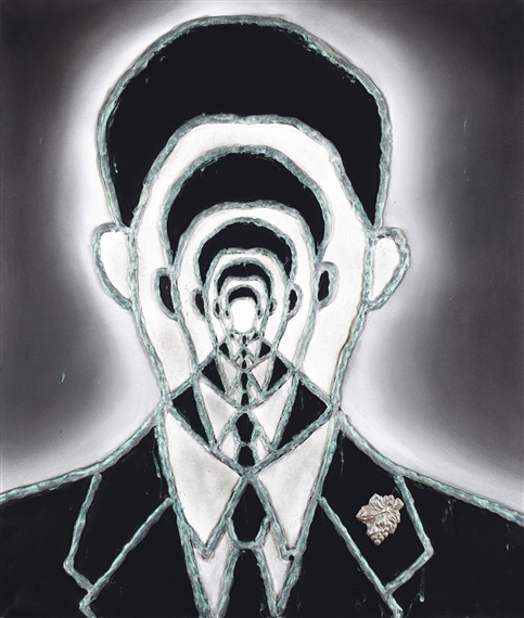 Muž s broží by Jakub Janovský, 2016