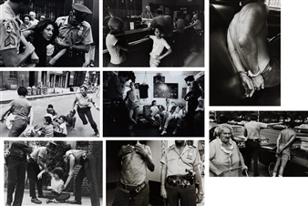 8 works, Selected images from Police Work Picture