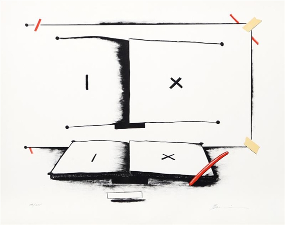 Minimalist Book and Plan by Marshall Borris, Circa 1979