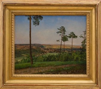 VIEW OF CESKY-KRUMLOV - Mathilde Esch