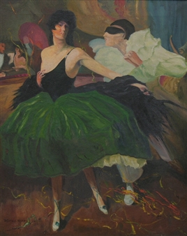 Dancing Masqueraders - Walter Hess