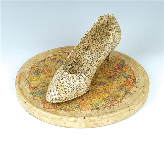 Shoe by Jiří Kolář, 1972