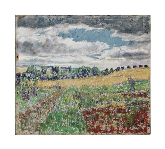 Field Under a Summer Sky by Christian Rohlfs, 1922