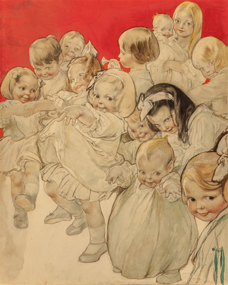 The Children's Christmas Annual by Rose O'Neill, 1910