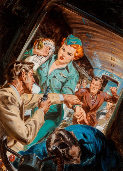 Case of the Vanishing Blonde by Norman Saunders, 1952