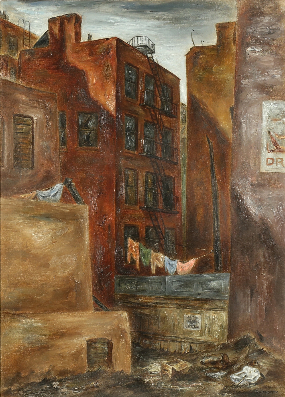 Harold Rabinovitz | Tenements (1938) | MutualArt