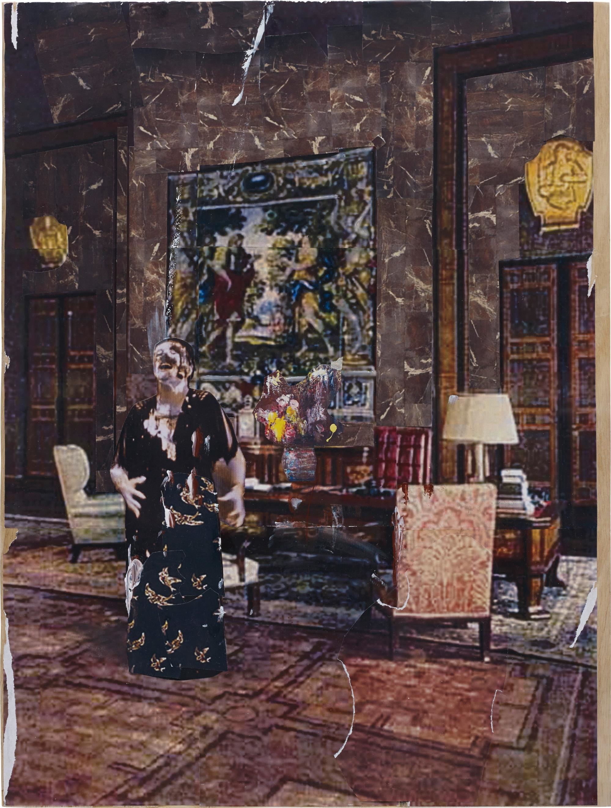 Adrian Ghenie Study for Pie Fight Interior (2012) MutualArt