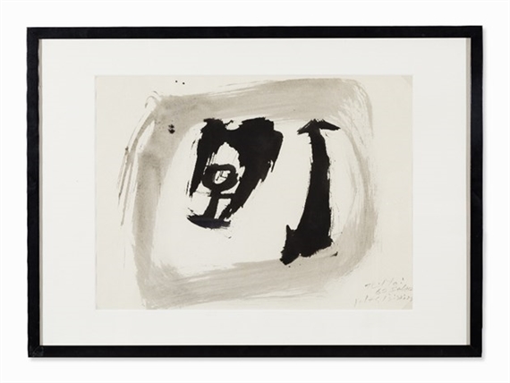 Julius Bissier | Composition (1960) | MutualArt