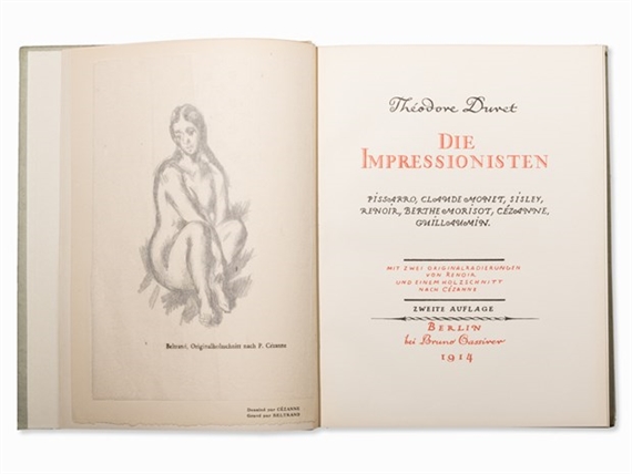 Die Impressionisten, Berlin by Paul Cézanne, Pierre-Auguste Renoir, Théodore Duret, 1914