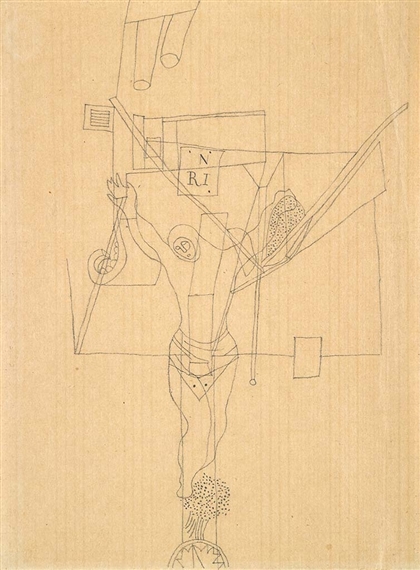 Christ Reversed by Lajos Vajda, 1937