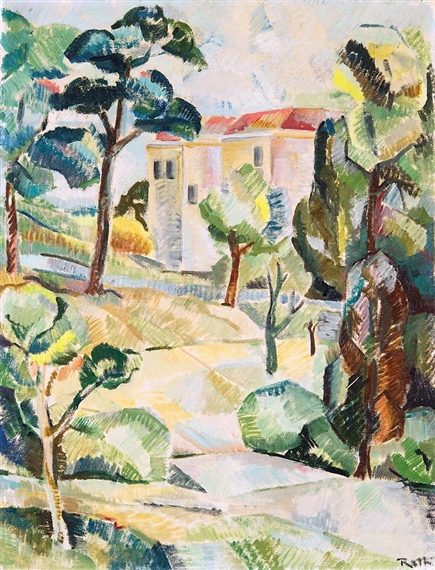 Southern French Land by Alfred Reth, Circa 1910