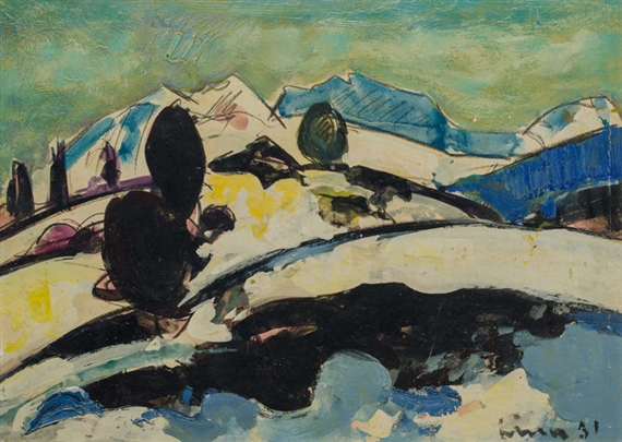 Hochmoor auf Kronberg by Carl Walter Liner, 1951