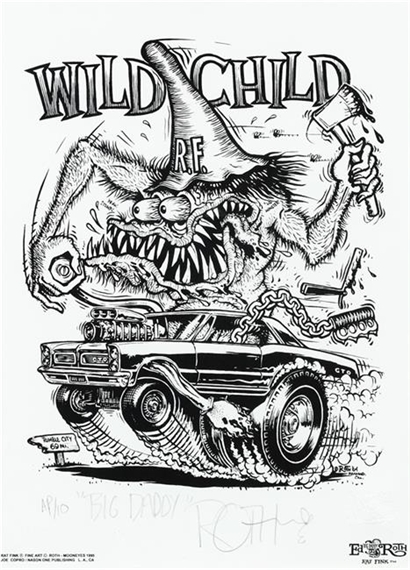 Ed Roth | Wild Child Rat Fink (Pontiac GTO) | MutualArt