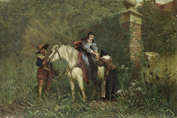 The Princess by Edgar Bundy, 1885