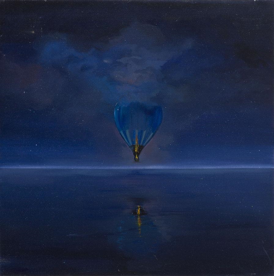 Artwork by Marzena Bis, Sea II, Made of Oil on canvas