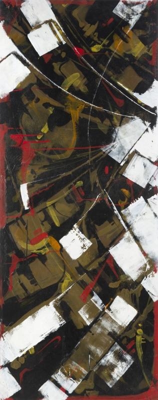 Artwork by ZES, UNTITLED, Made of Acrylic on wood