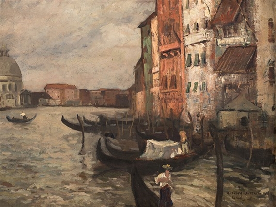 Venice by Hans Ruzicka-Lautenschläger, 1925