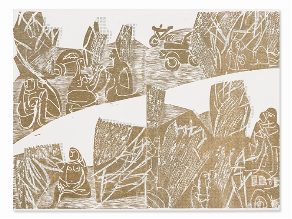 Wochenende by HAP  Grieshaber, 1973